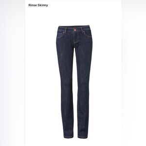 CABI Rinse Skinny Women's Dark Blue Jeans